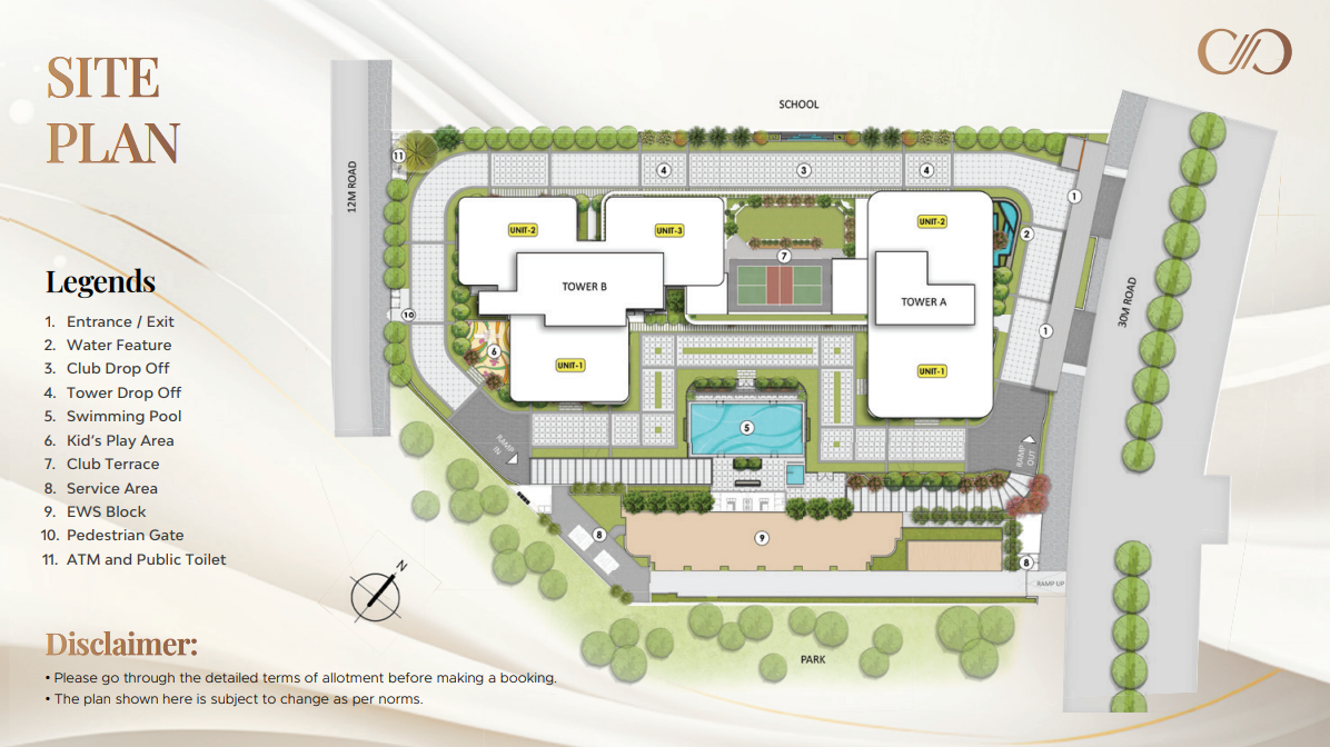 ELDECO CAMELOT Site Plan